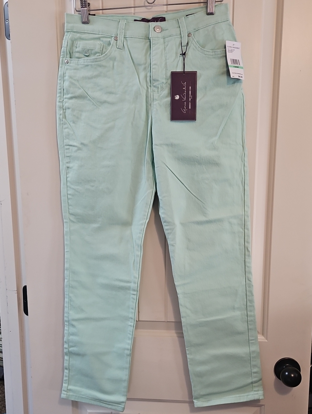Gloria Vanderbilt Jade Breeze Tapered Leg Jeans